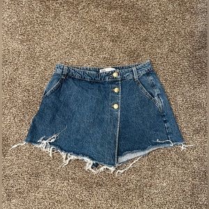 Zara Denim Skort